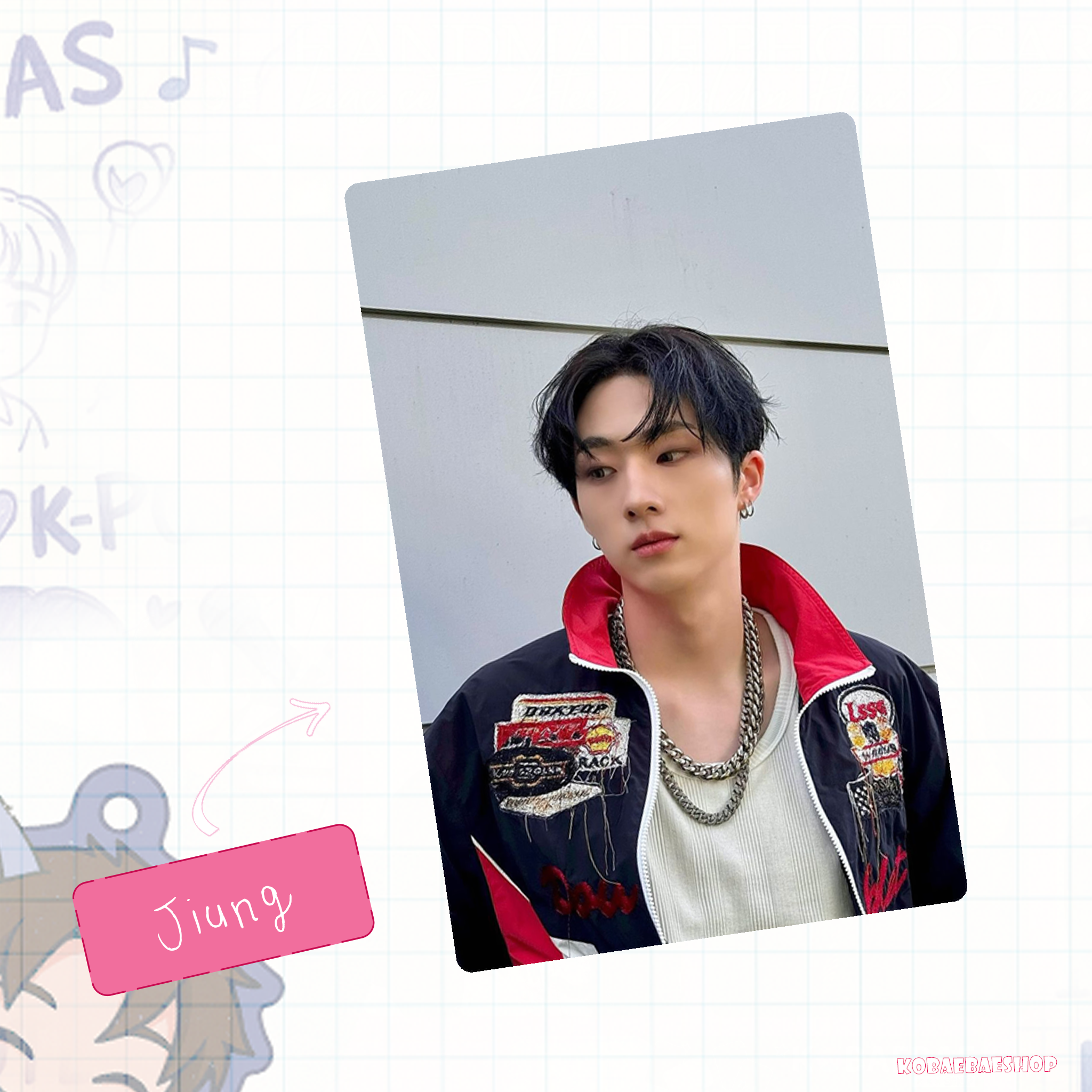 P1h - IG handmade photocards kpop inspired - Set bias