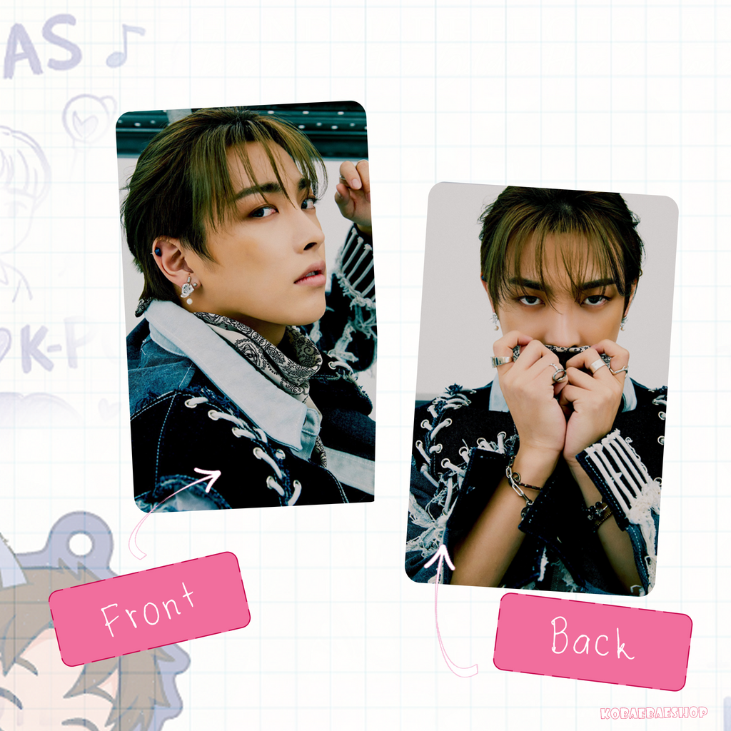 Atz - Pirates of Univers Handmade photocards kpop inspired - Double side set