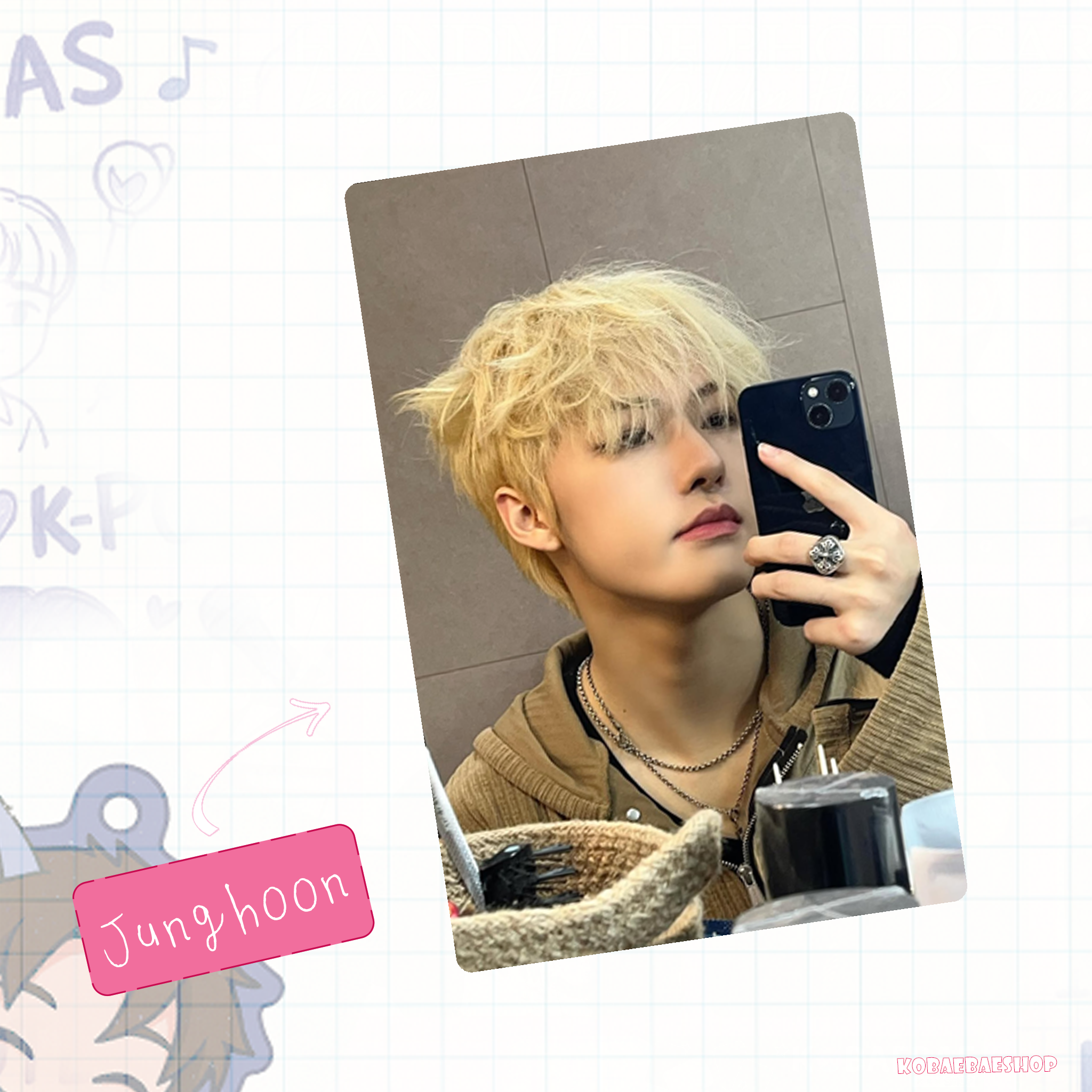 Xkrs OT10 Full Set – Handmade Kpop Inspired Photocards (Pack 1)