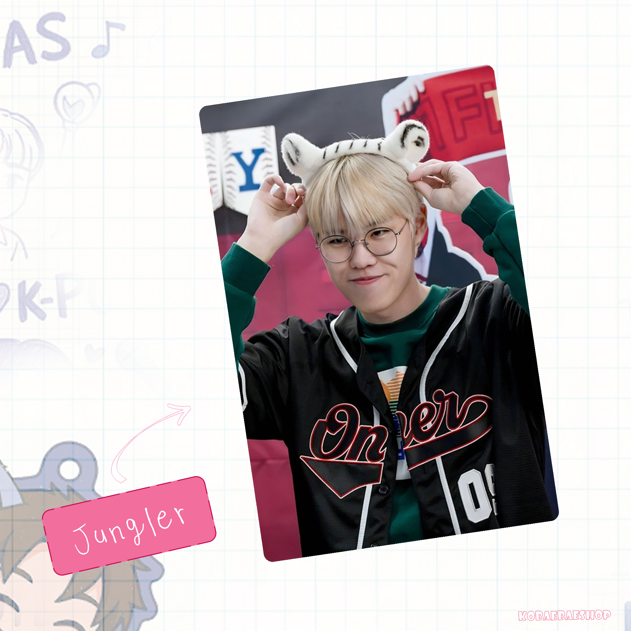 ProPlayer - Team Esports handmade photocards kpop inspired - Set 1