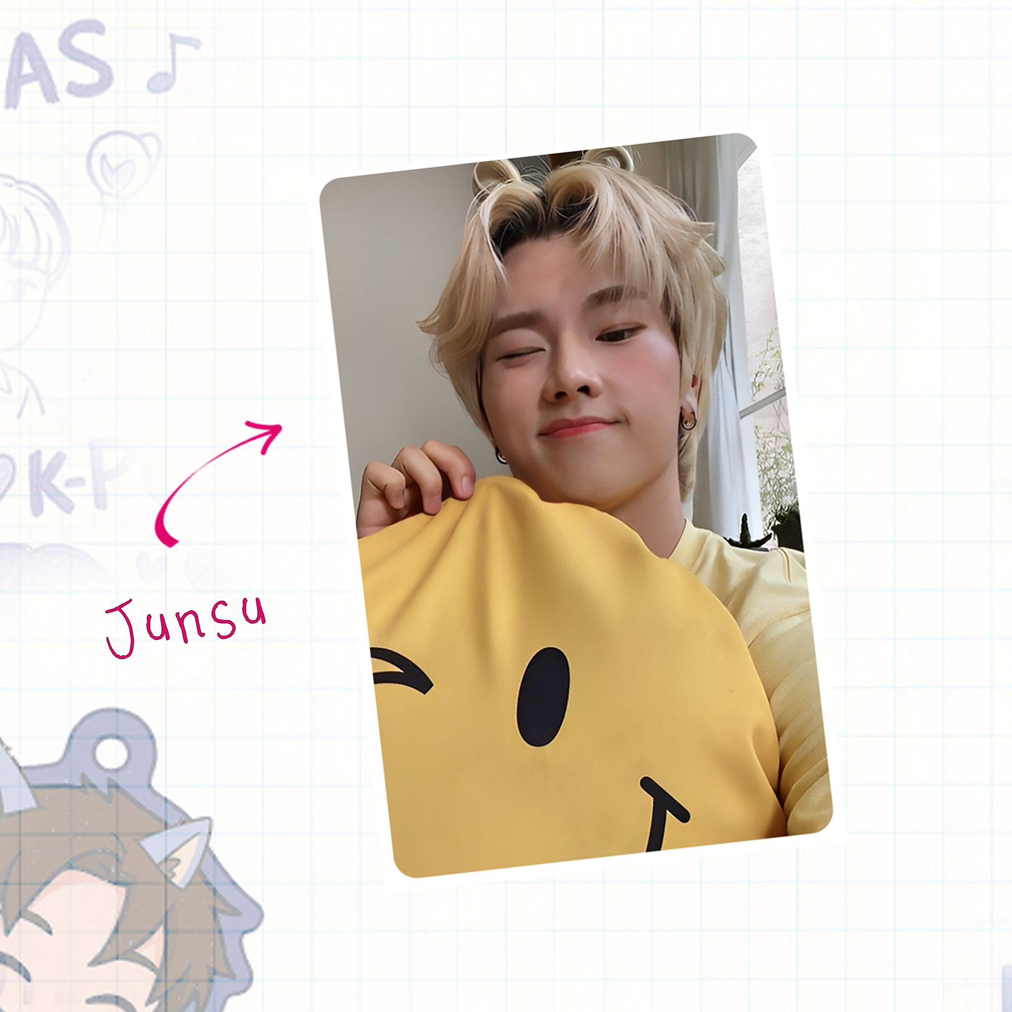 XHR - Ot6 handmade photocards kpop inspired - Set 1