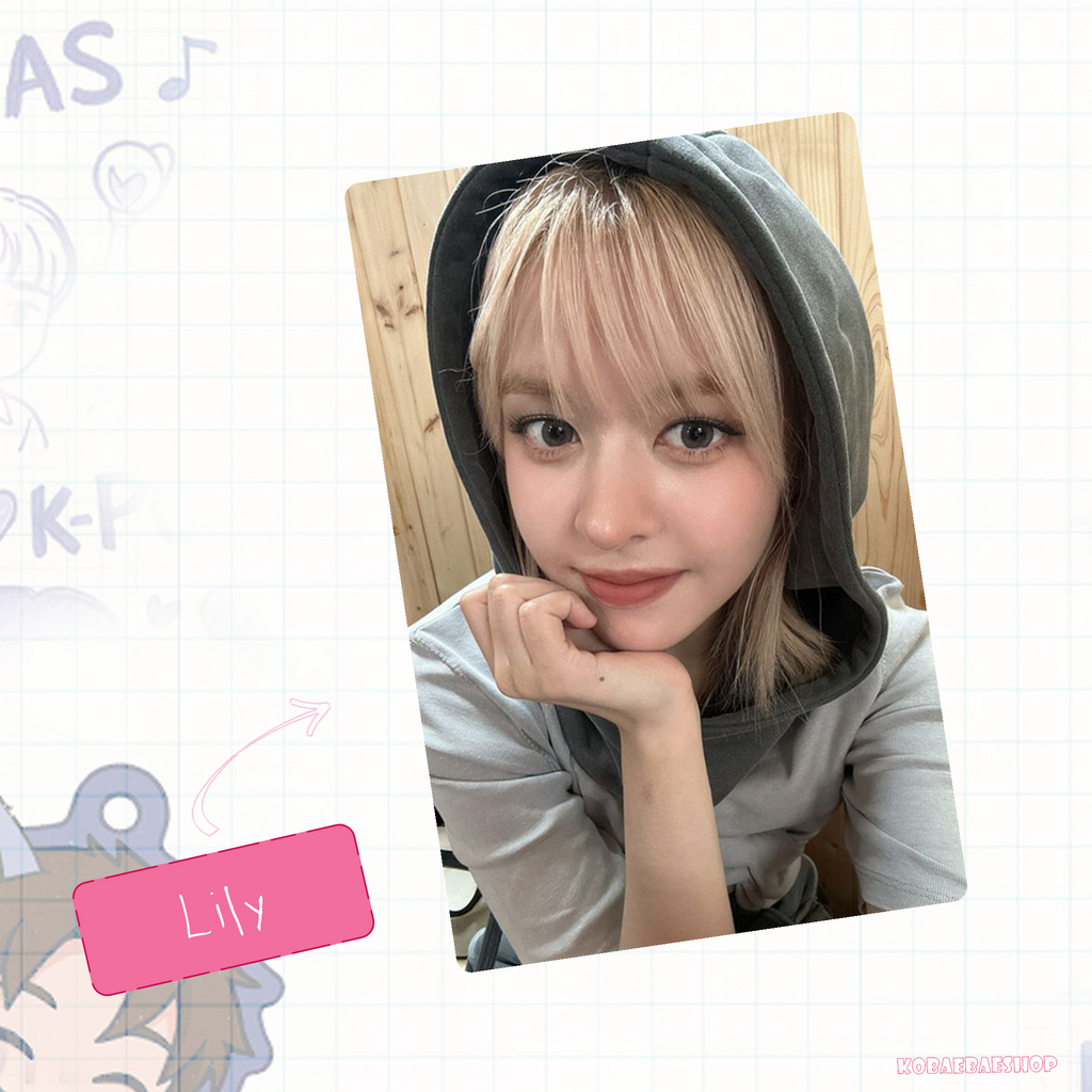 Nmxx - Handmade photocards kpop inspired - Bias set pack 1