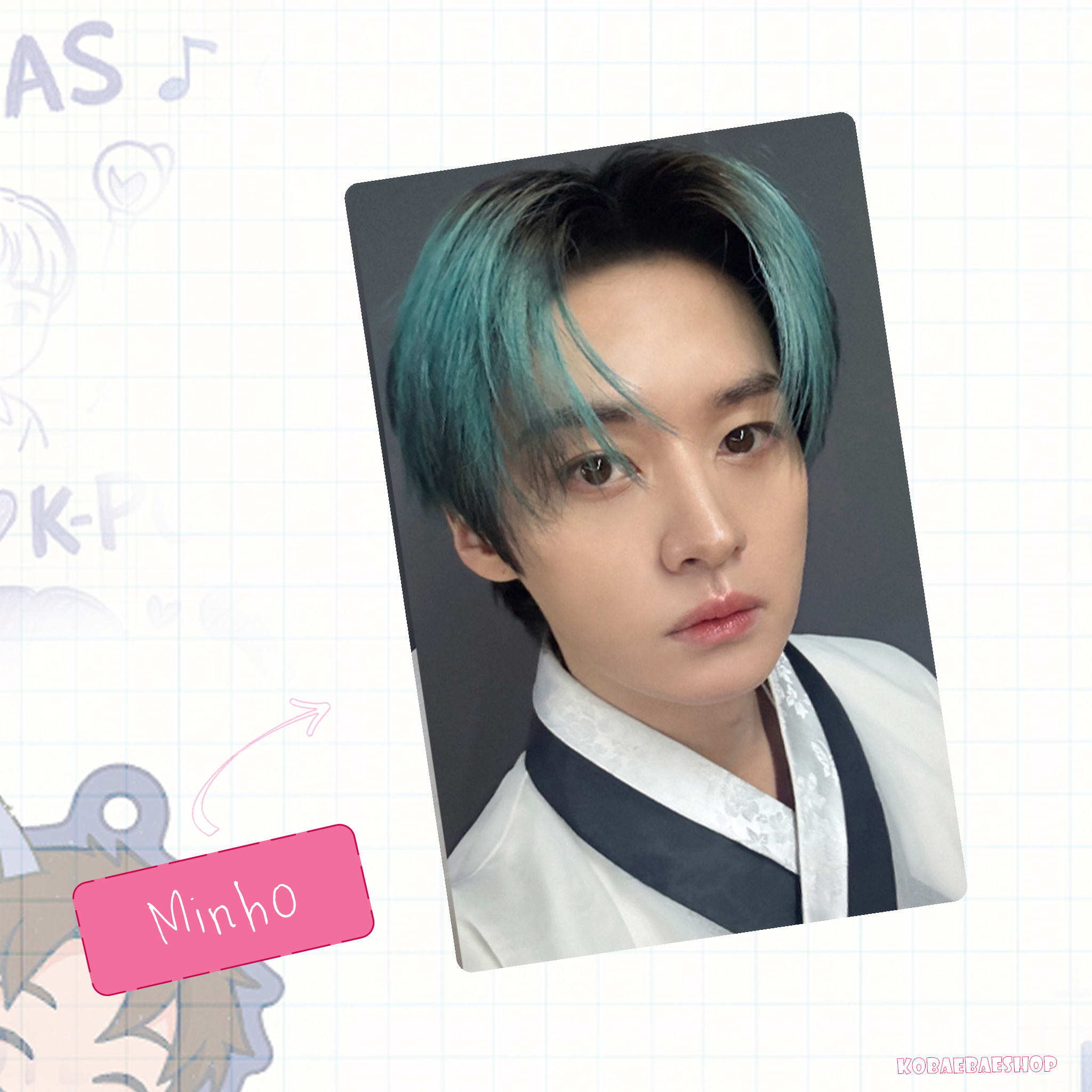 Skz - Chuseok 25 handmade photocards kpop inspired - Bias set