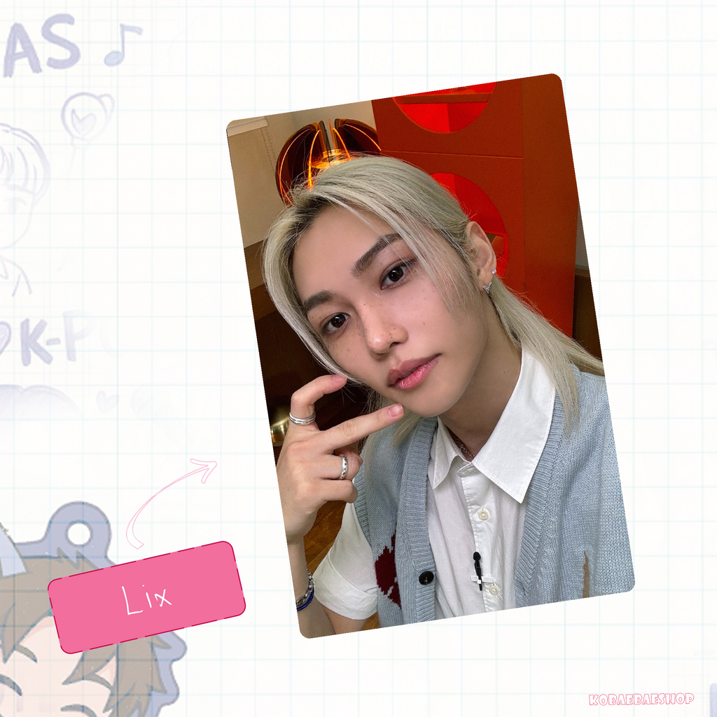 Skz - One Kids Room Handmade photocards kpop inspired - Bias set