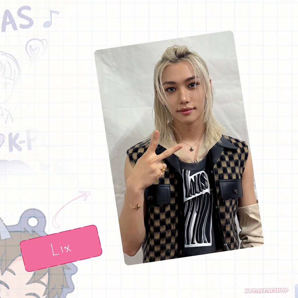 Skz - Ate Handmade photocards kpop inspired - Tube set