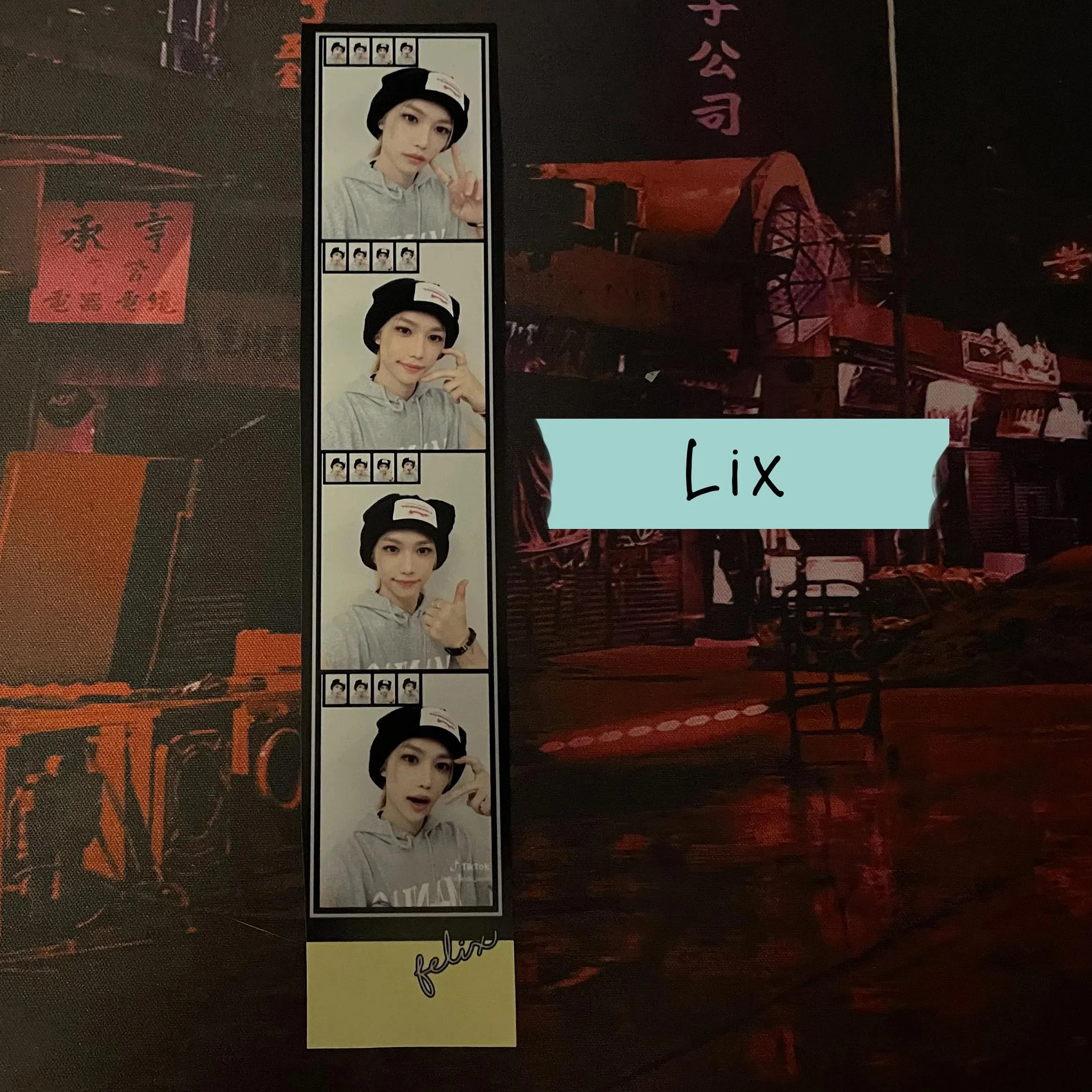Skz - OT8 handmade film strips - Gift for fan