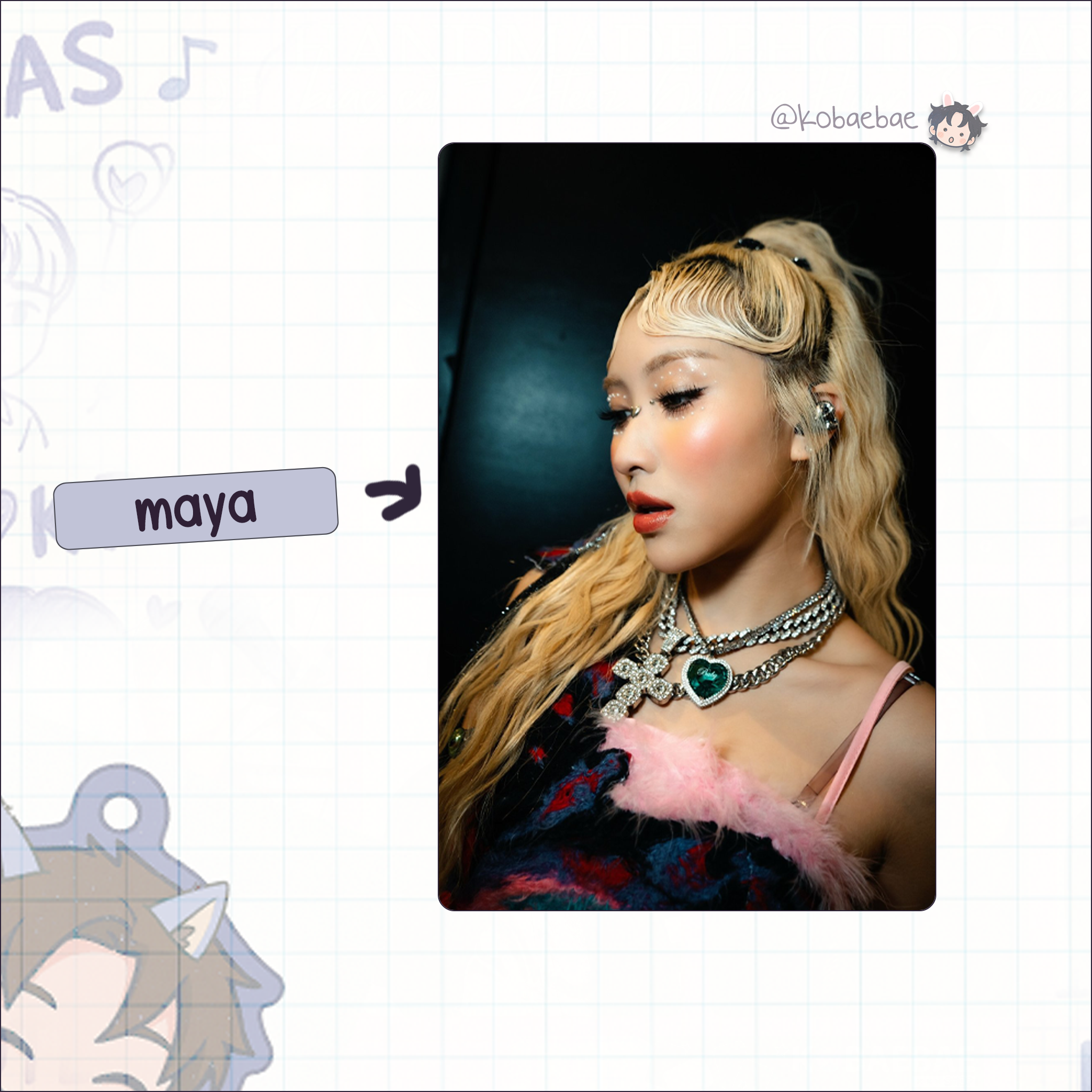 Xg - handmade photocards kpop inspired - Random set 2