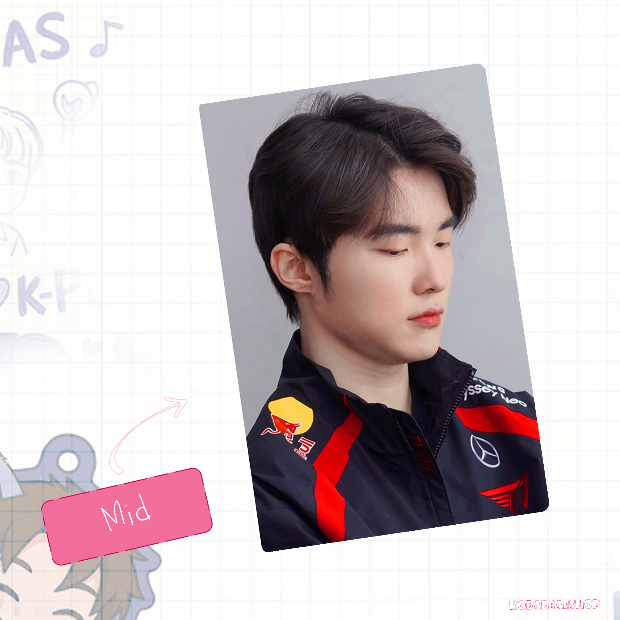 ProPlayer - Team Esports handmade photocards kpop inspired - Set 2