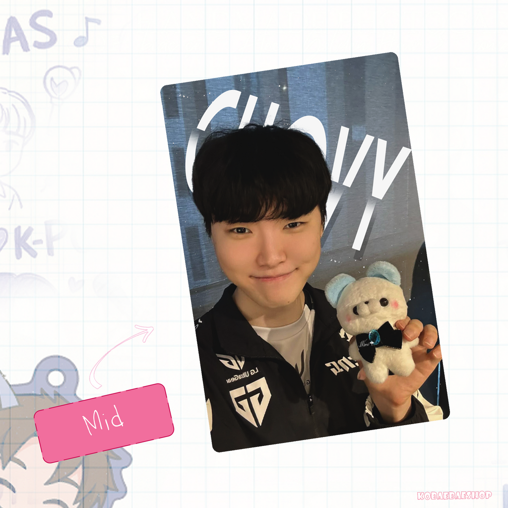 ProPlayer - Team Esports 24 handmade photocards kpop inspired - set 1