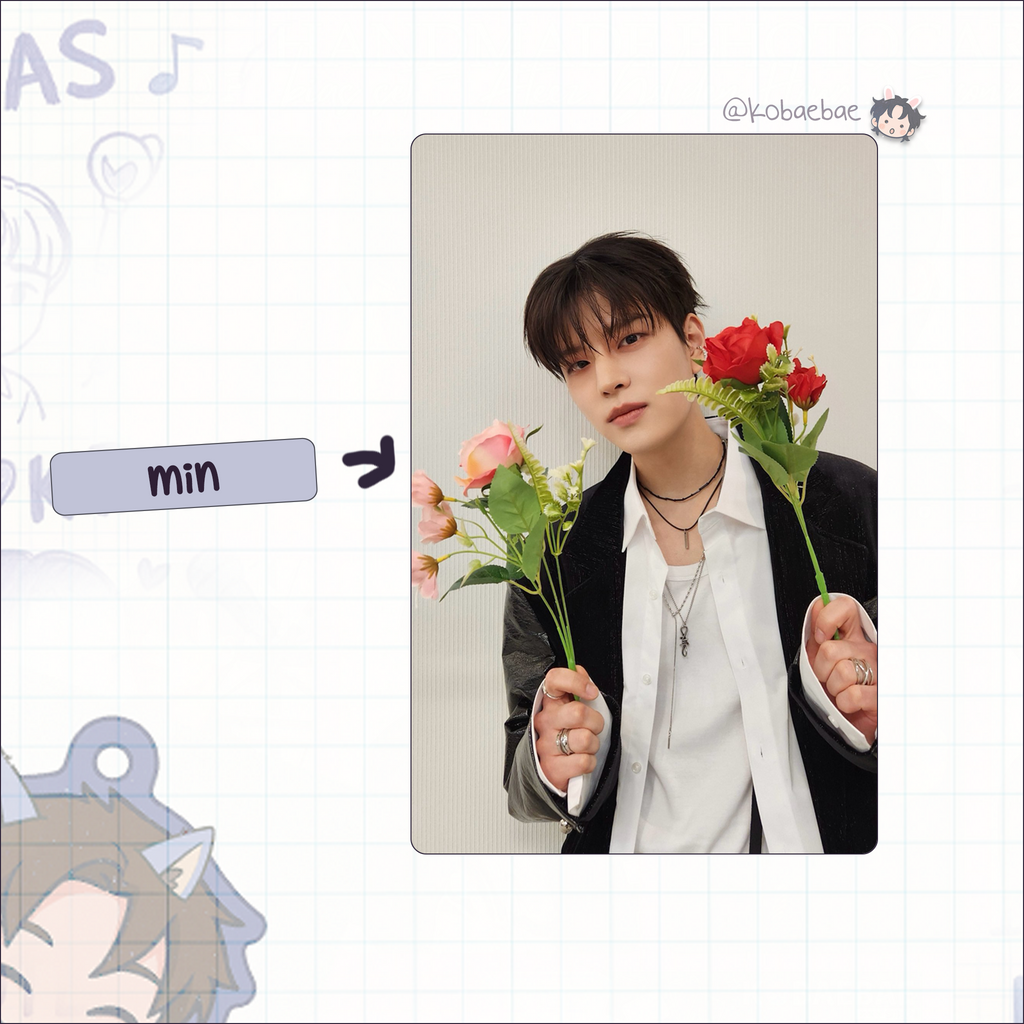 Skz - White Day set  handmade photocards kpop inspired - Holo set 2