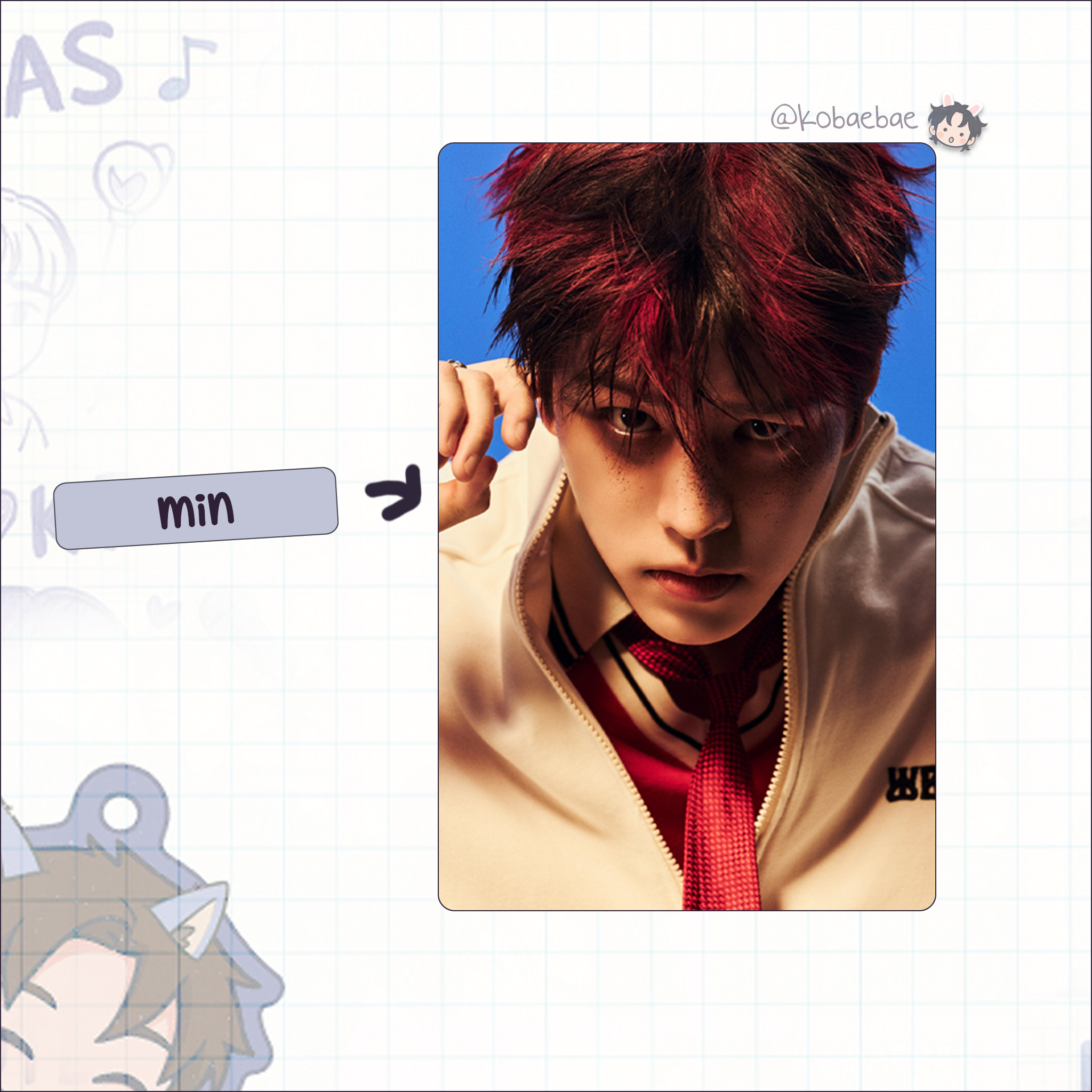 Skz - Handmade photocards kpop inspired - K.arma bias set 3