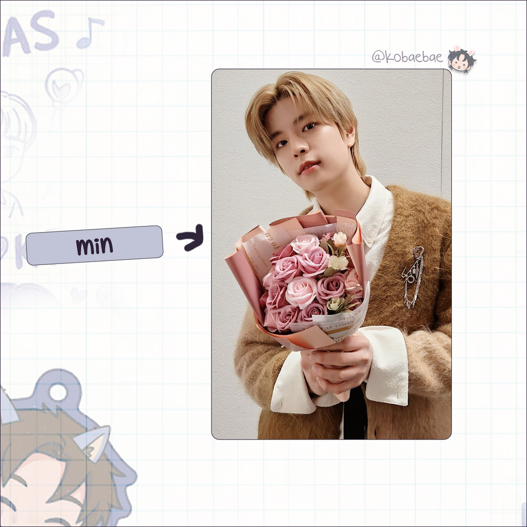 Skz - White Day set  handmade photocards kpop inspired - Holo set 1