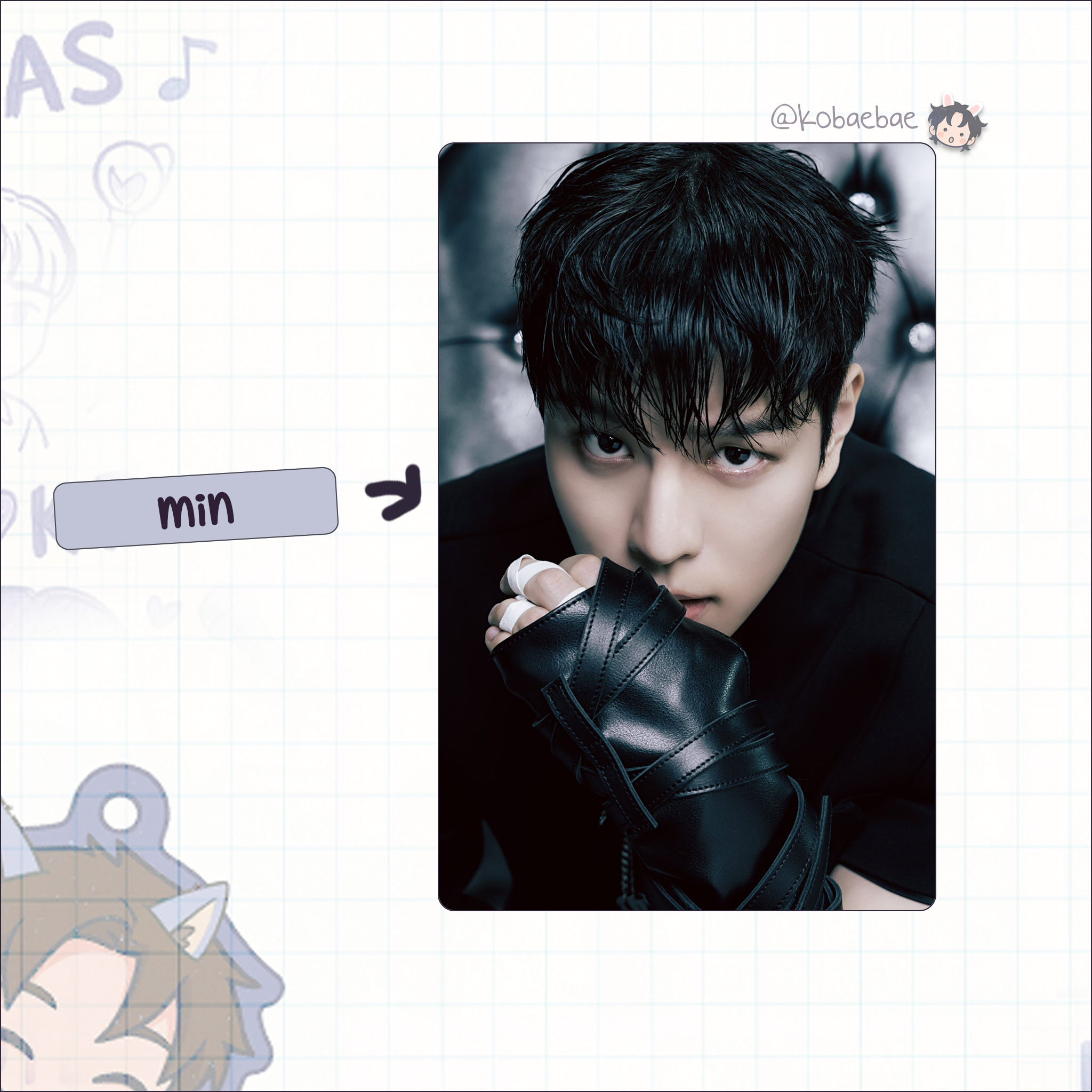 Skz - G.i.a.n.t. Handmade photocards kpop inspired - Main Solo