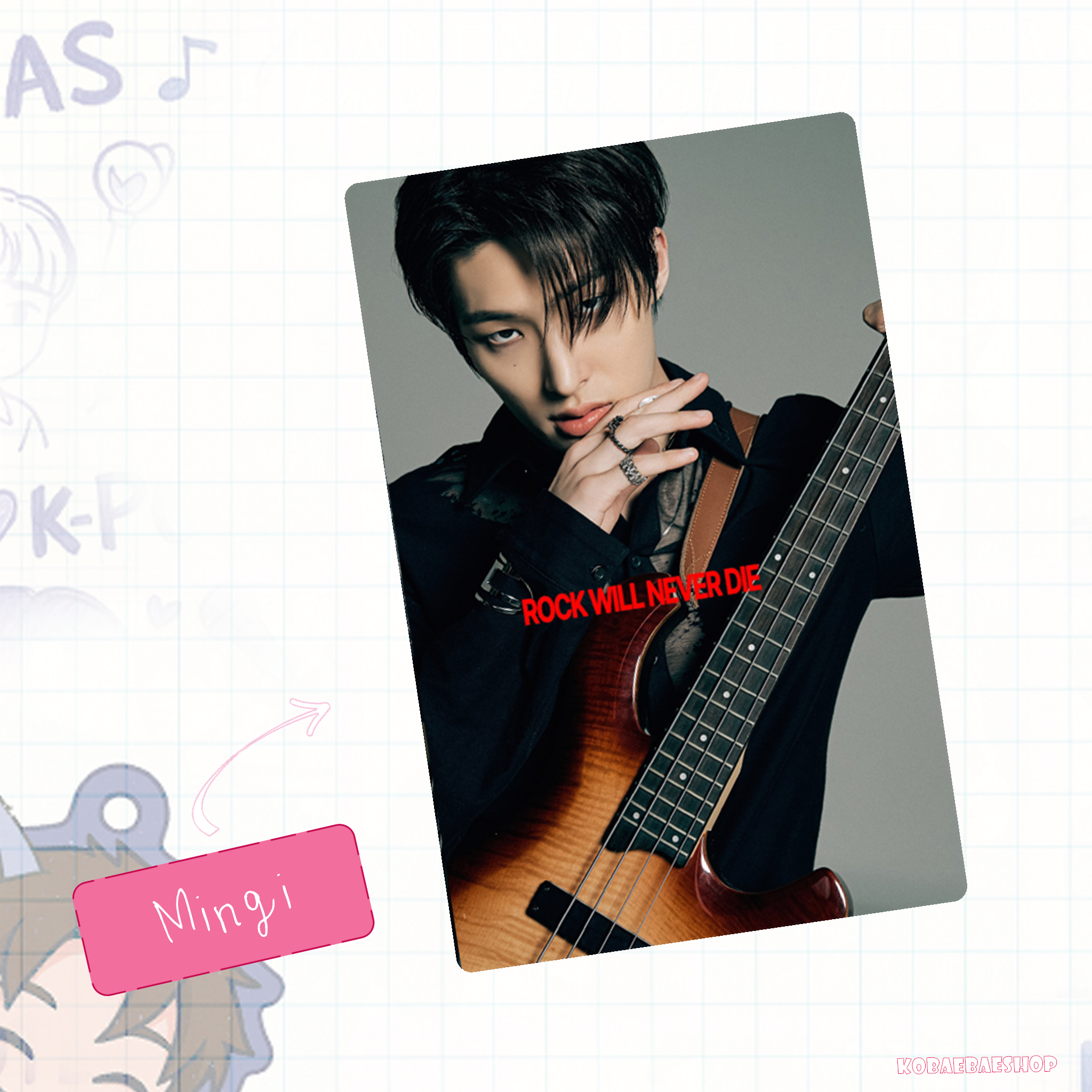 Atz - SG 2025 handmade photocards kpop inspired - Bias set