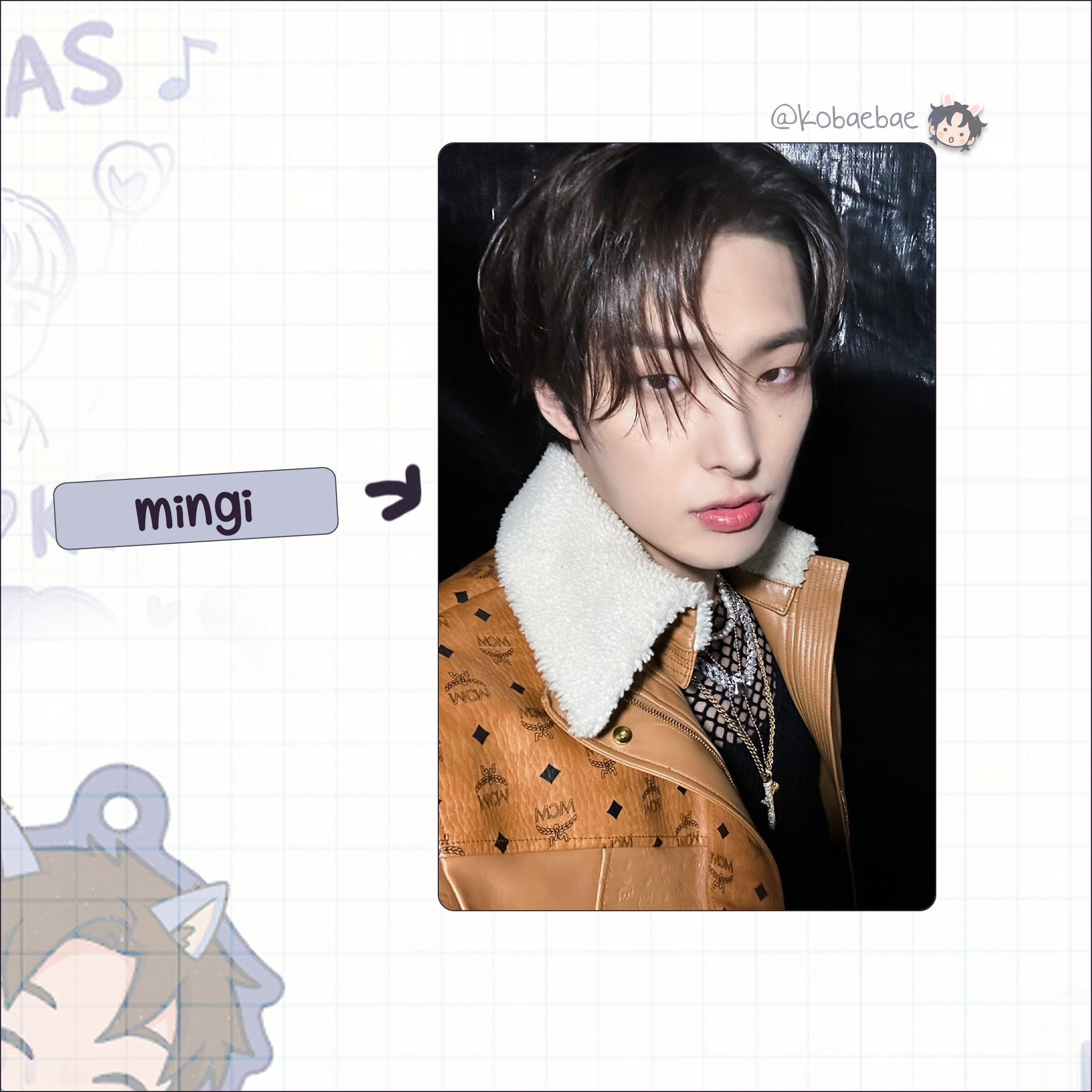 Atz - G. M. Festival Handmade photocards kpop inspired - Bias set