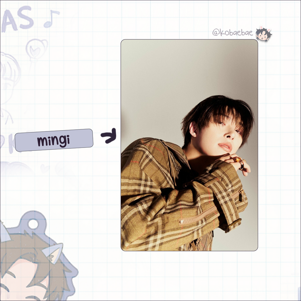 Atz - Ny.Lon Handmade photocards kpop inspired - Bias set