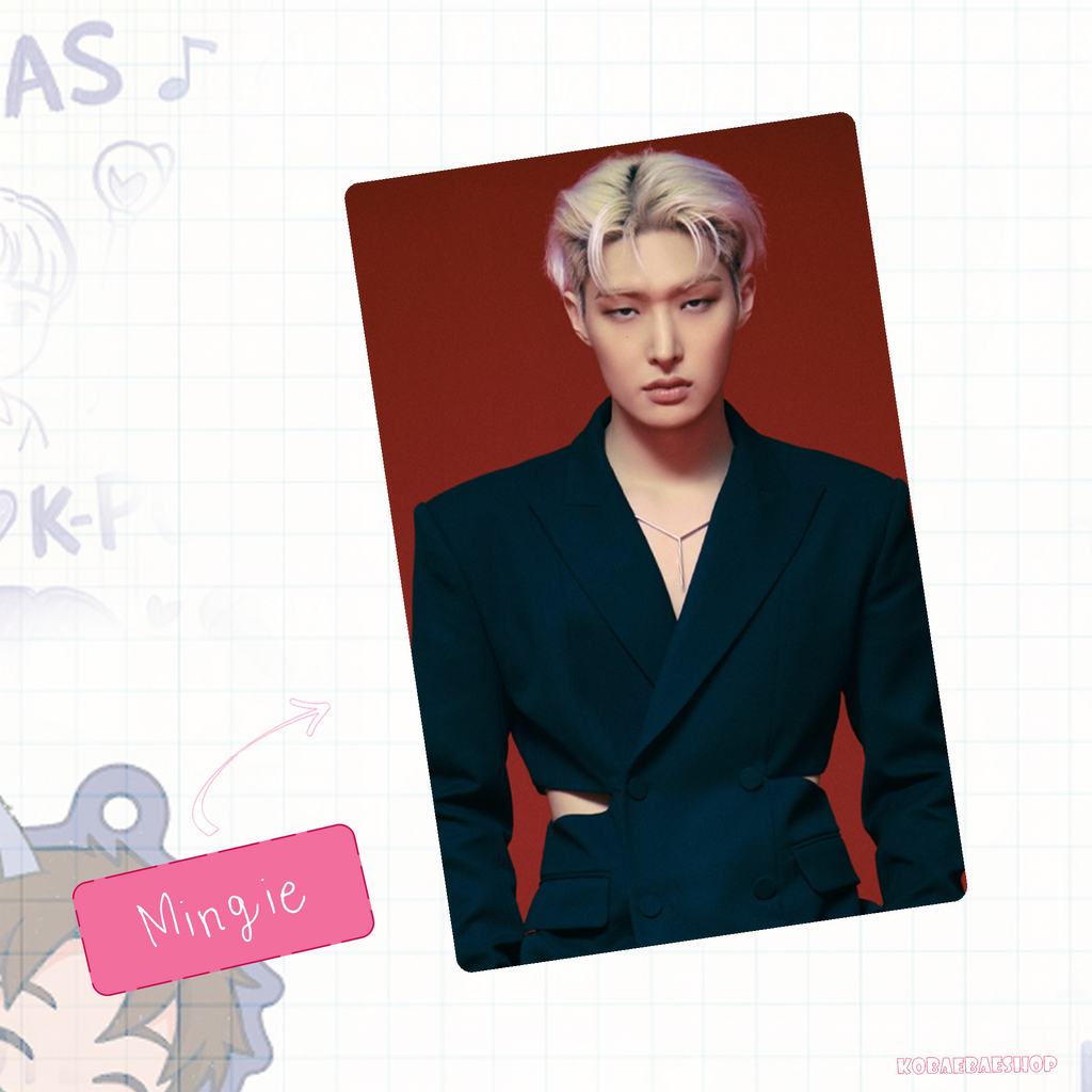 Atz - Golden H. 2 -  Handmade photocards kpop inspired - Diary vers.