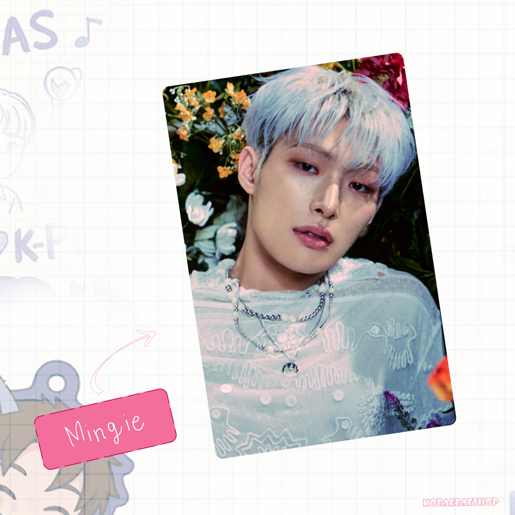 Atz - Golden H. 2 -  Handmade photocards kpop inspired - Diary vers.