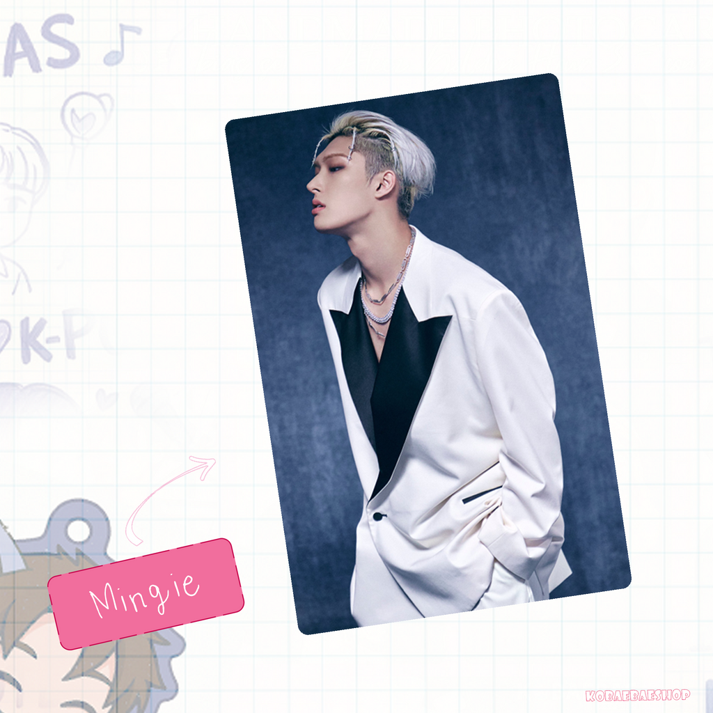 Atz - Golden H. 2 -  Handmade photocards kpop inspired - For vers.