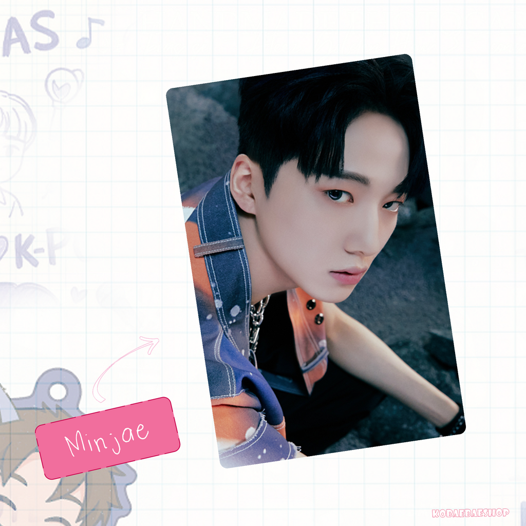 Xkrs - Watch Out (Hik. vers) Handmade photocards kpop inspired - Bias set