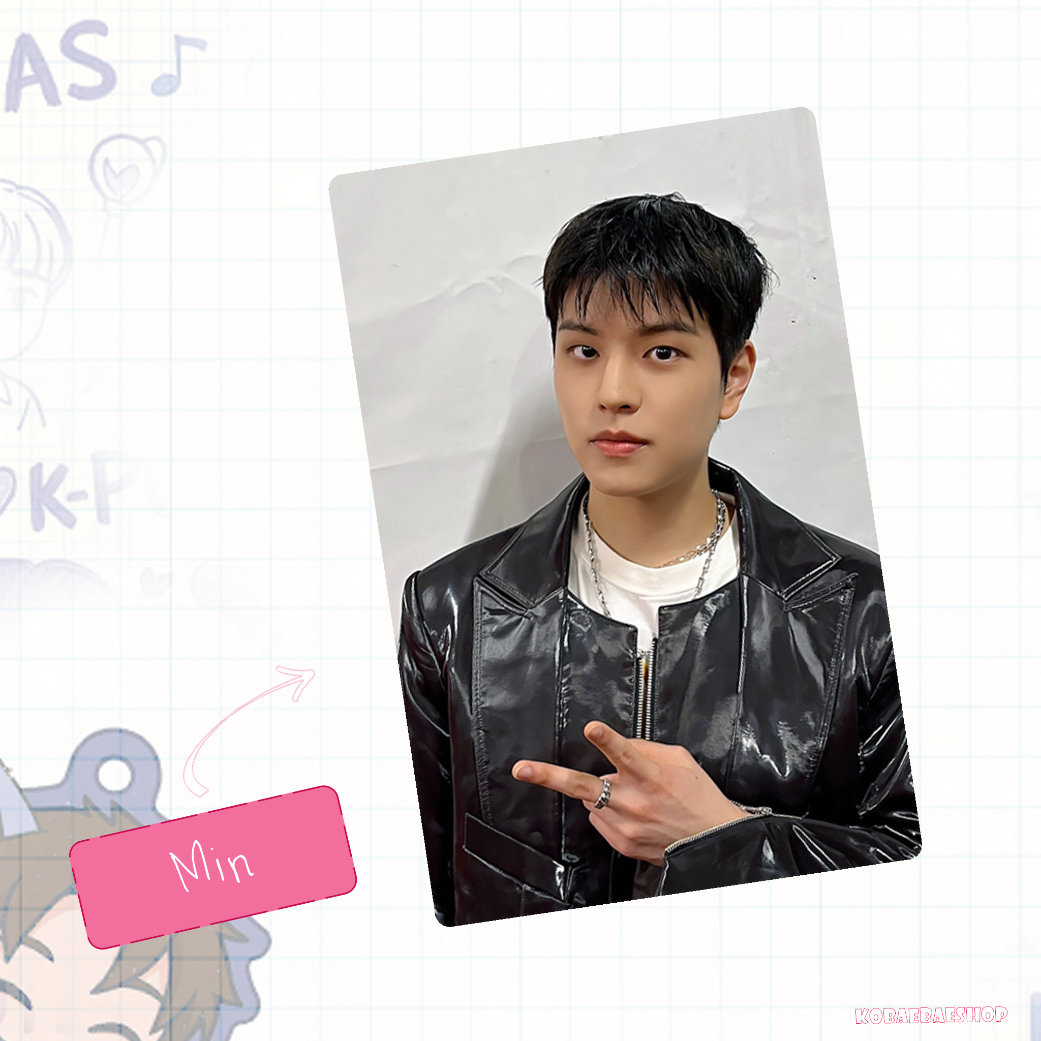 Skz - Ate Handmade photocards kpop inspired - Tube set