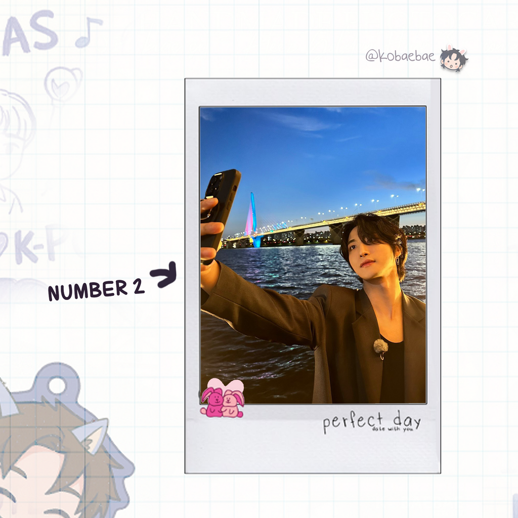 Atz - Date with My Bias - Hwa Instant-Style Fanmade Photo Print