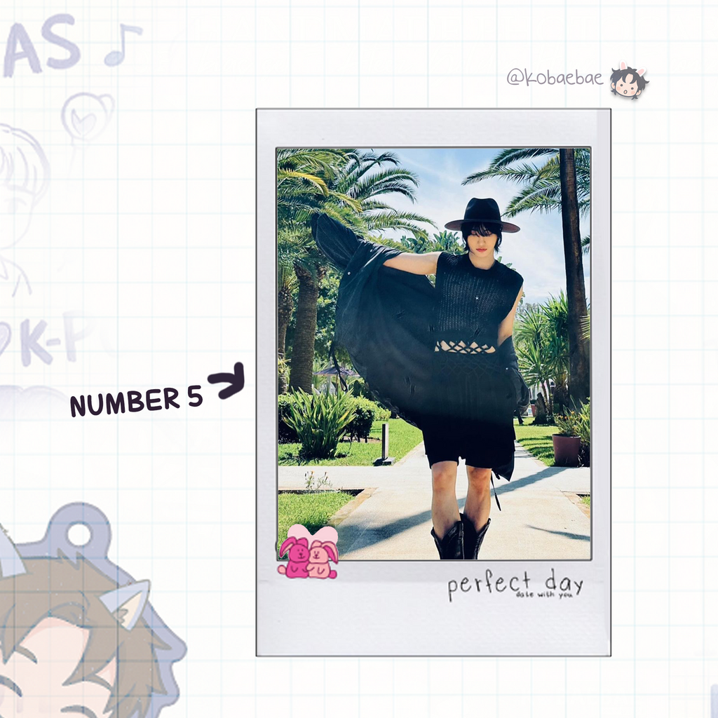 Atz - Date with My Bias - Hwa Instant-Style Fanmade Photo Print