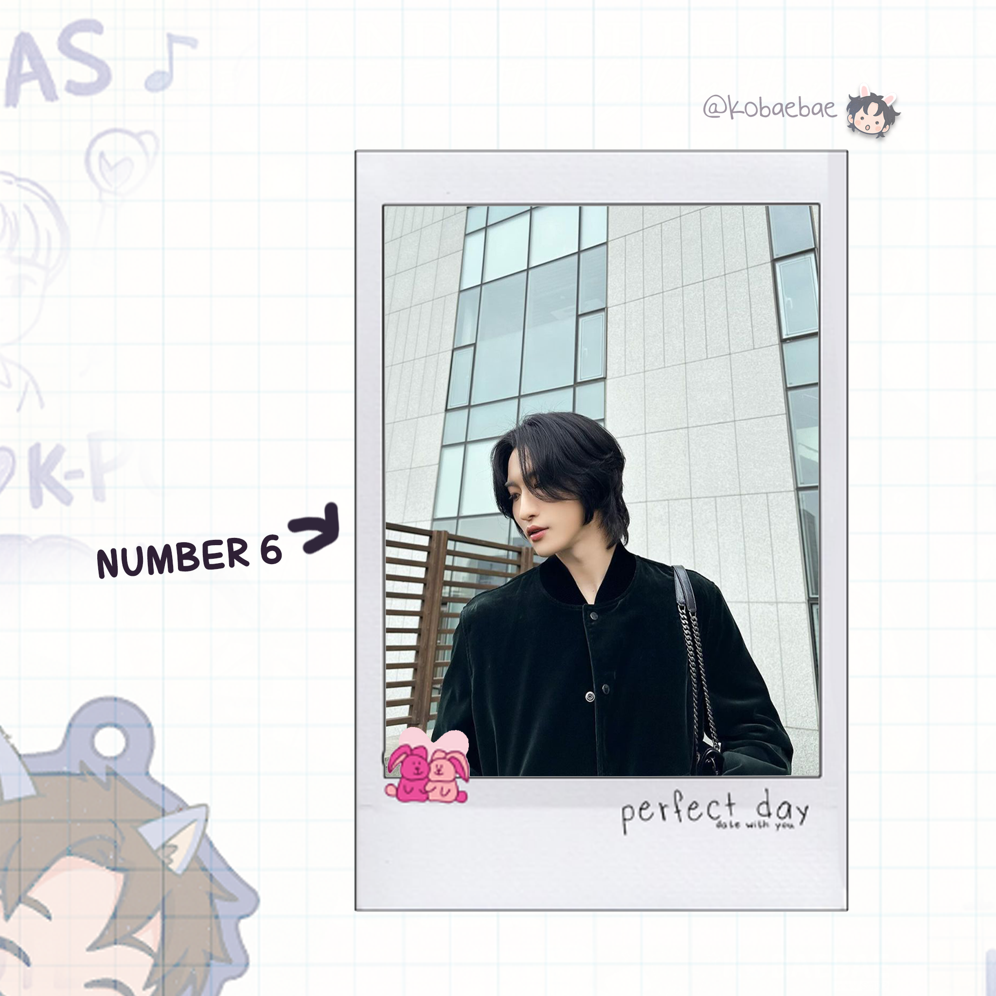 Atz - Date with My Bias - Hwa Instant-Style Fanmade Photo Print