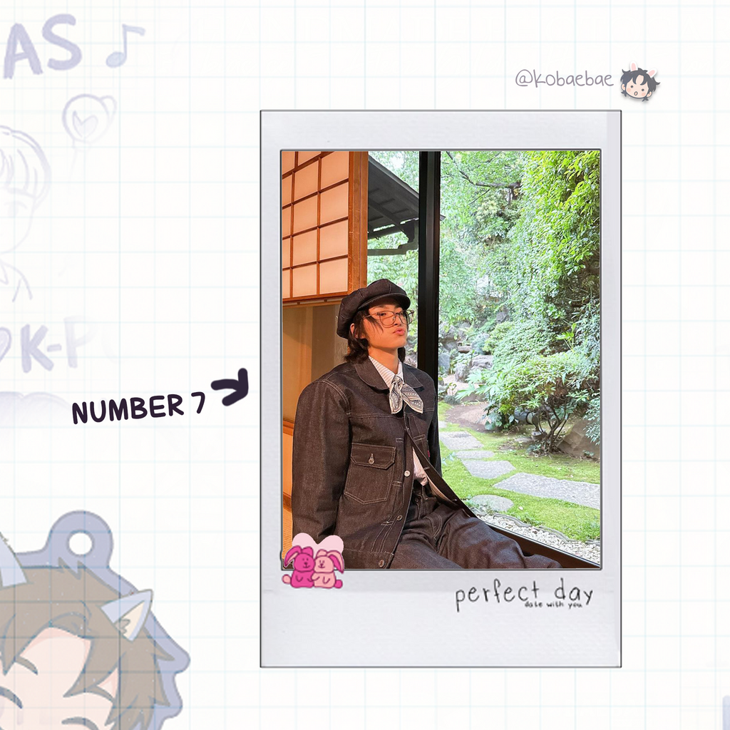 Atz - Date with My Bias - Hwa Instant-Style Fanmade Photo Print