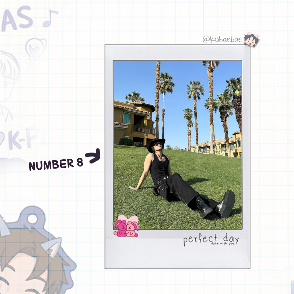 Atz - Date with My Bias - Hwa Instant-Style Fanmade Photo Print