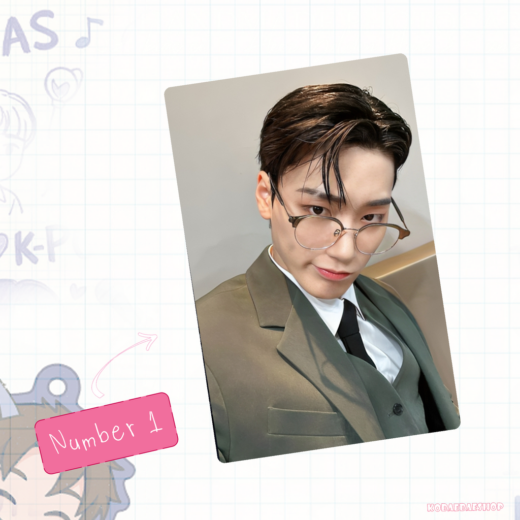 Atz -  Sannie handmade photocards kpop inspired - Set 3