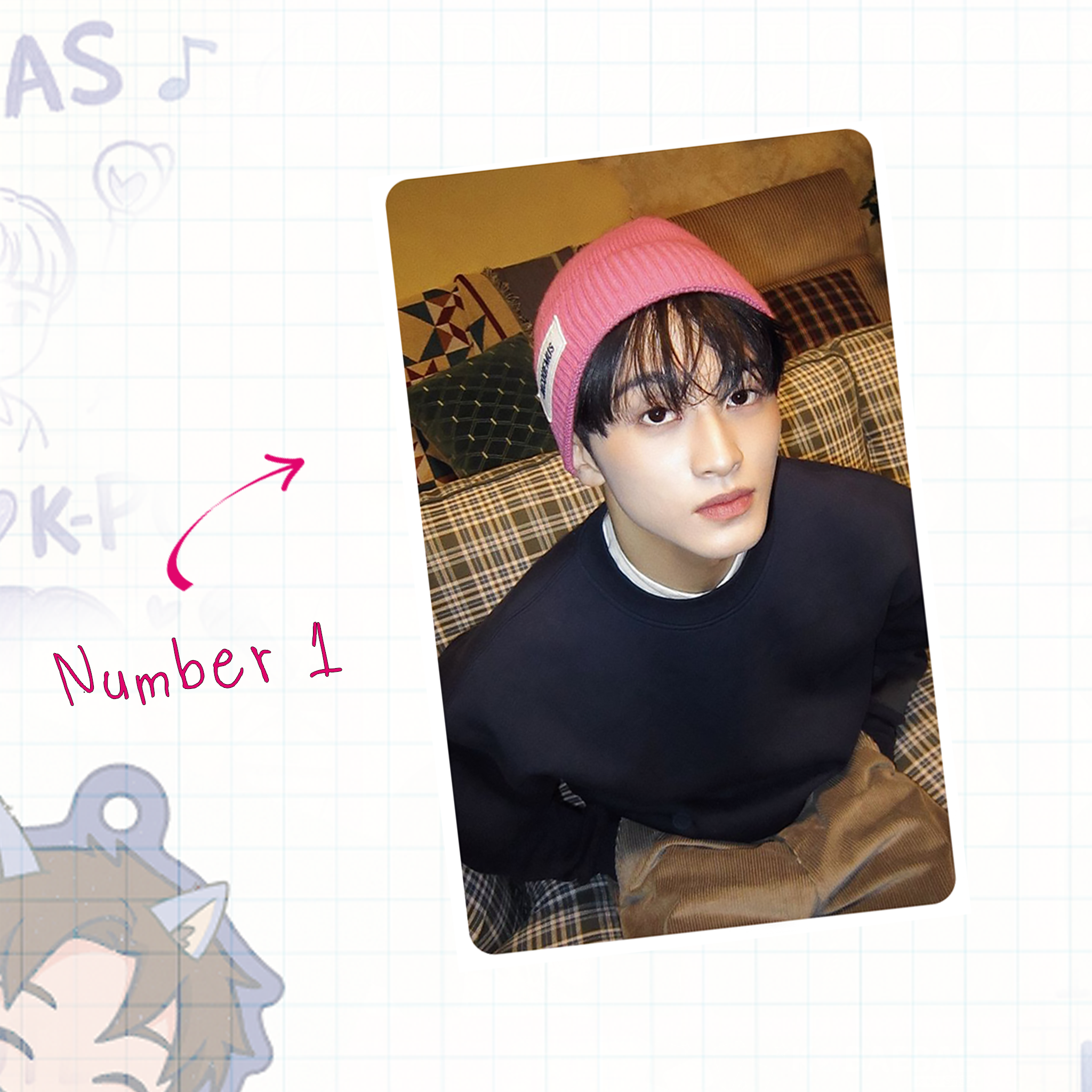 NeoUnit - Markie handmade photocards kpop inspired - Set 1