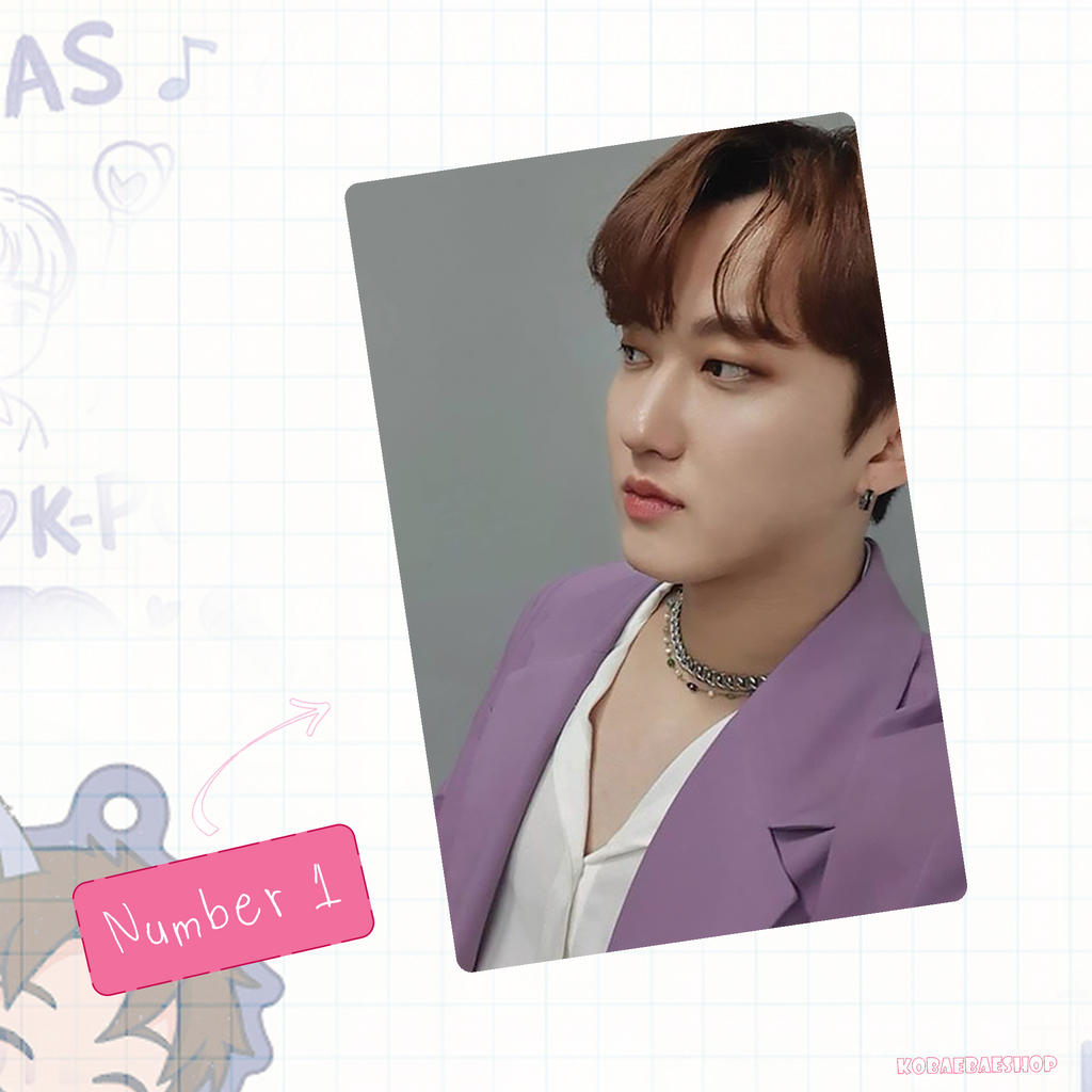 Skz - Bin Handmade photocards kpop inspired - Bias set 4