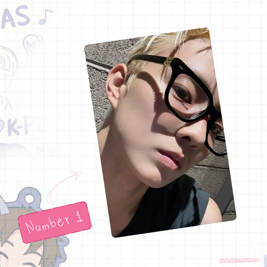 The Boyz - Q handmade photocards kpop inspired - Set 1