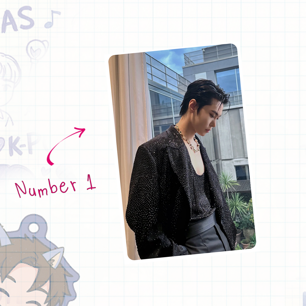 NeoUnit -  Doyo handmade photocards kpop inspired - Set 1