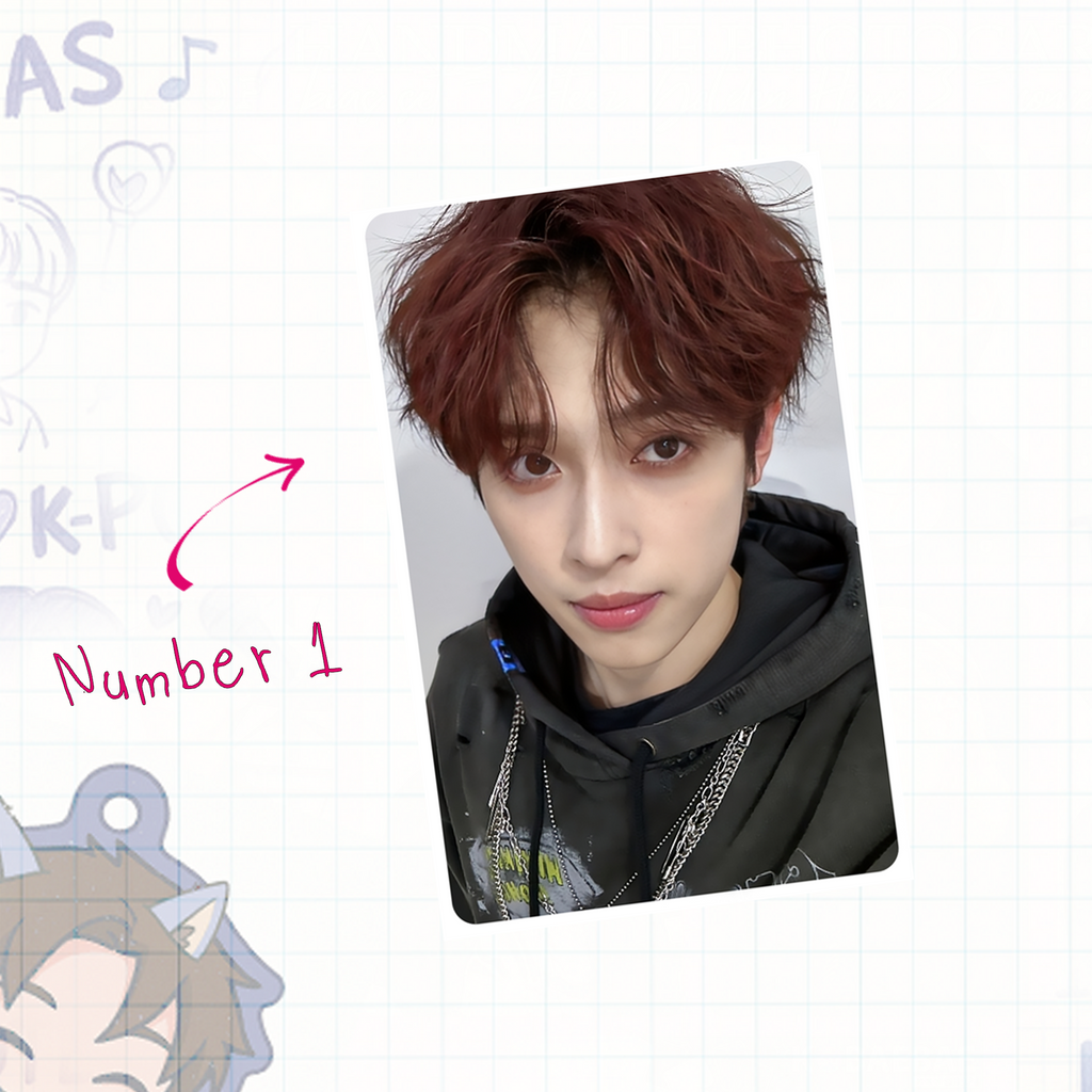 XHR - Gao handmade photocards kpop inspired - Set 1