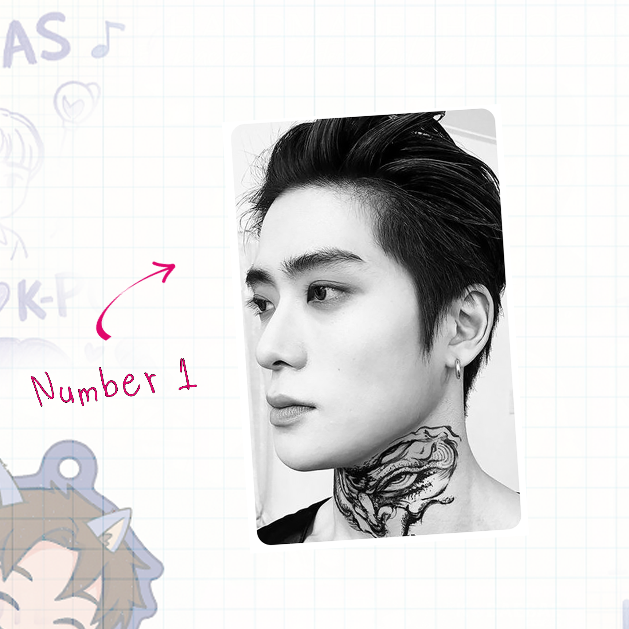 NeoUnit - Hae handmade photocards kpop inspired - Set 1
