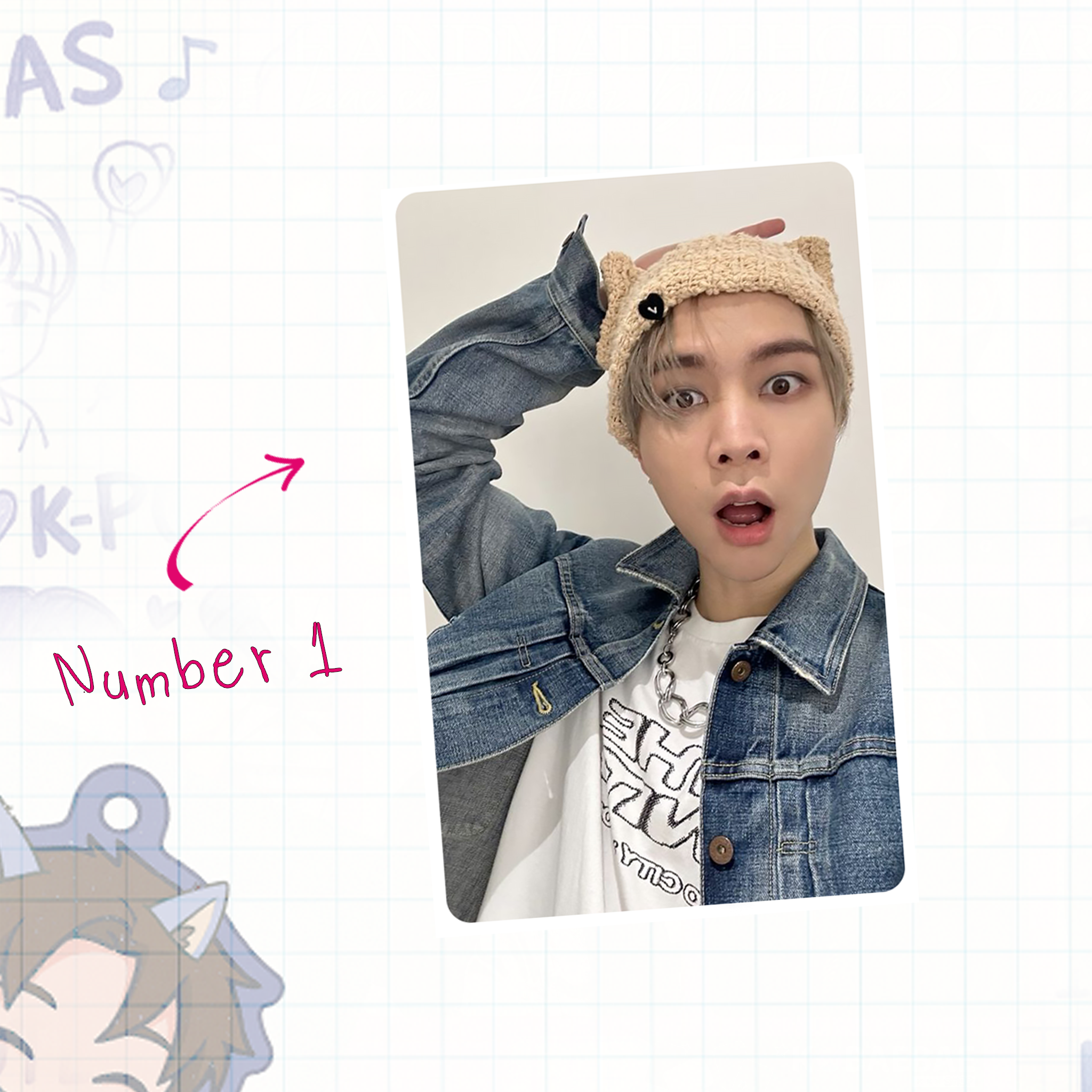 NeoUnit - Johnny handmade photocards kpop inspired - Set 1