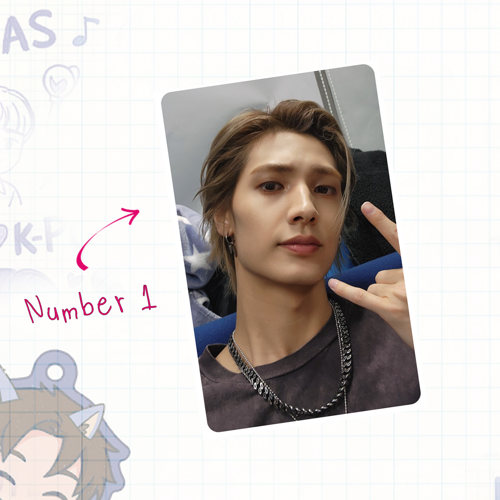 XHR - Yeon handmade photocards kpop inspired - Set 1