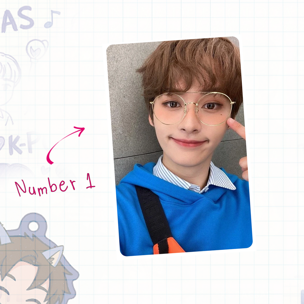 Skz - Lino handmade photocards kpop inspired - Set 1