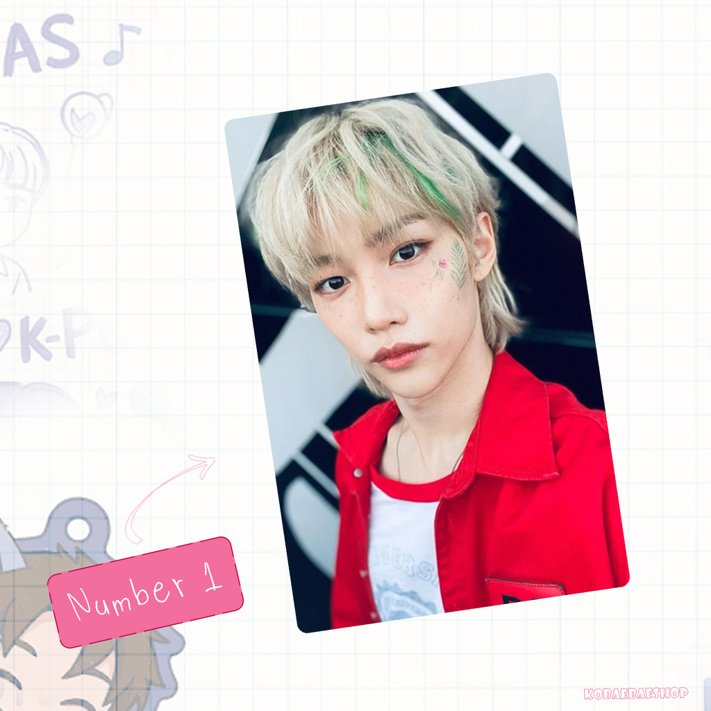 Skz - Lix Handmade photocards kpop inspired - Bias set 4