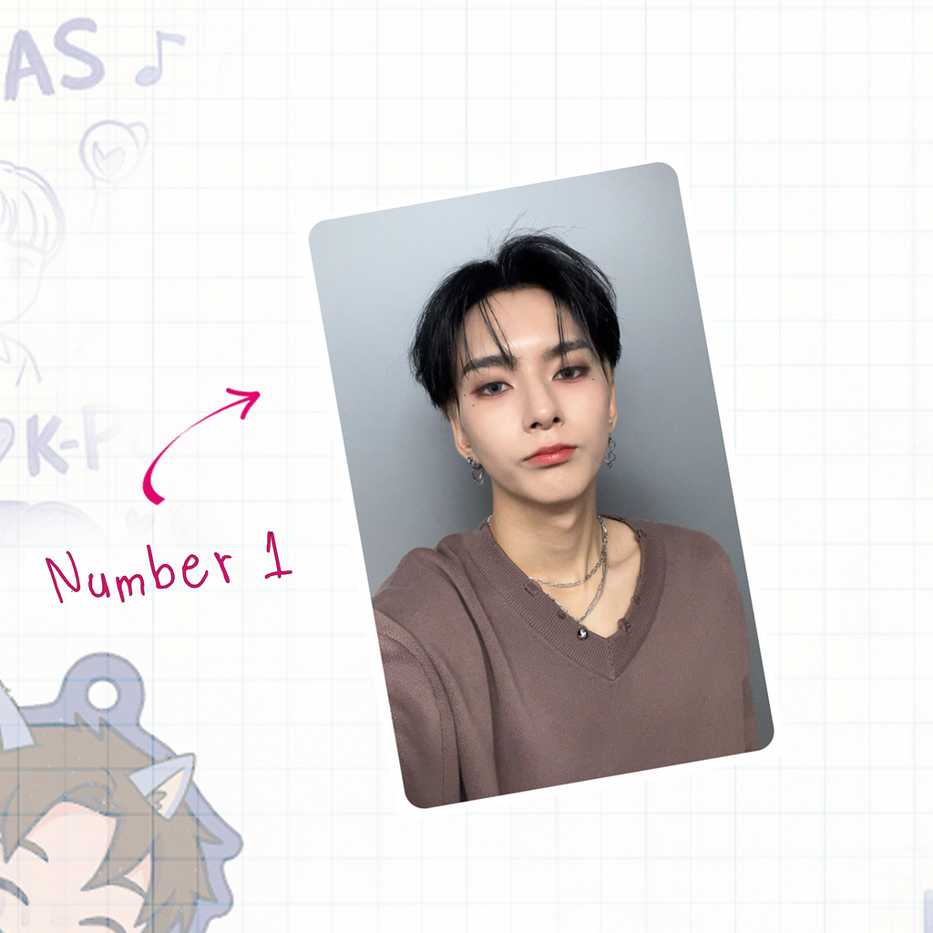 XHR - Ode handmade photocards kpop inspired - Set 1