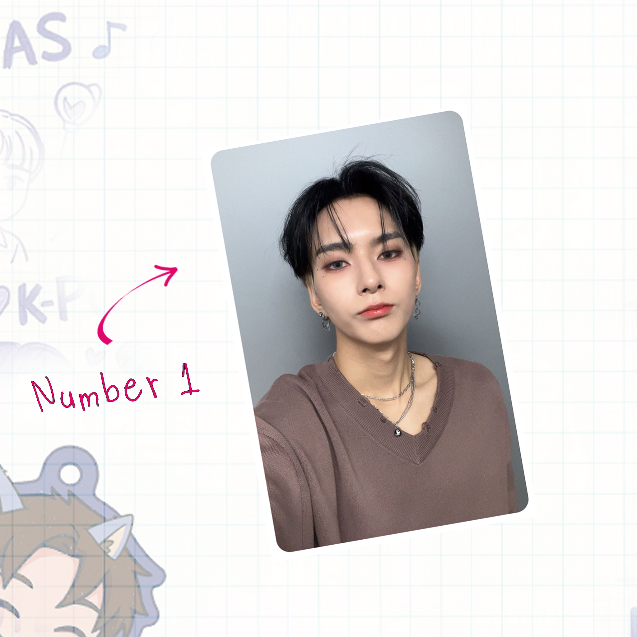 XHR - Ode handmade photocards kpop inspired - Set 1
