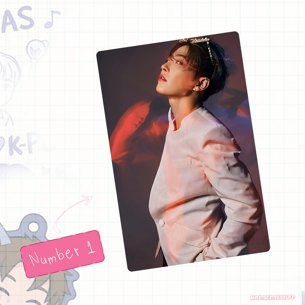 Atz - Joong handmade photocards kpop inspired - Set 3