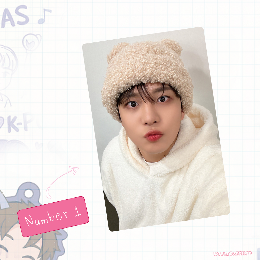 Atz - Jho handmade photocards kpop inspired - Set 3