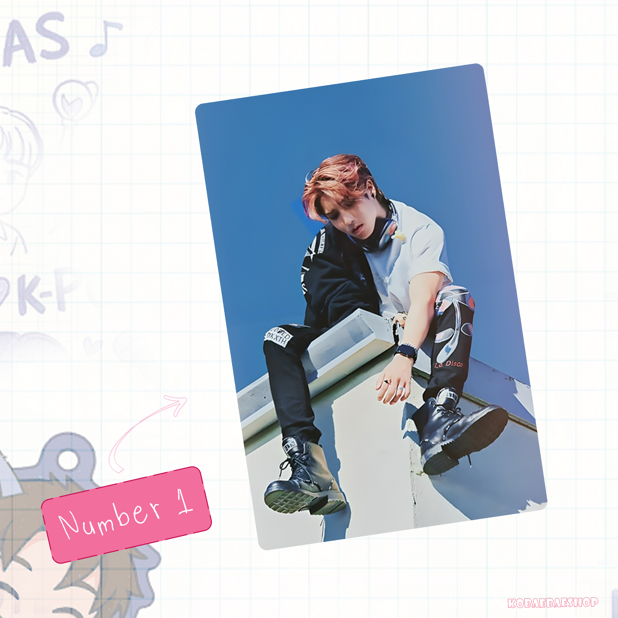 Date with My Bias - Hannie Instant-Style Fanmade Photo Print