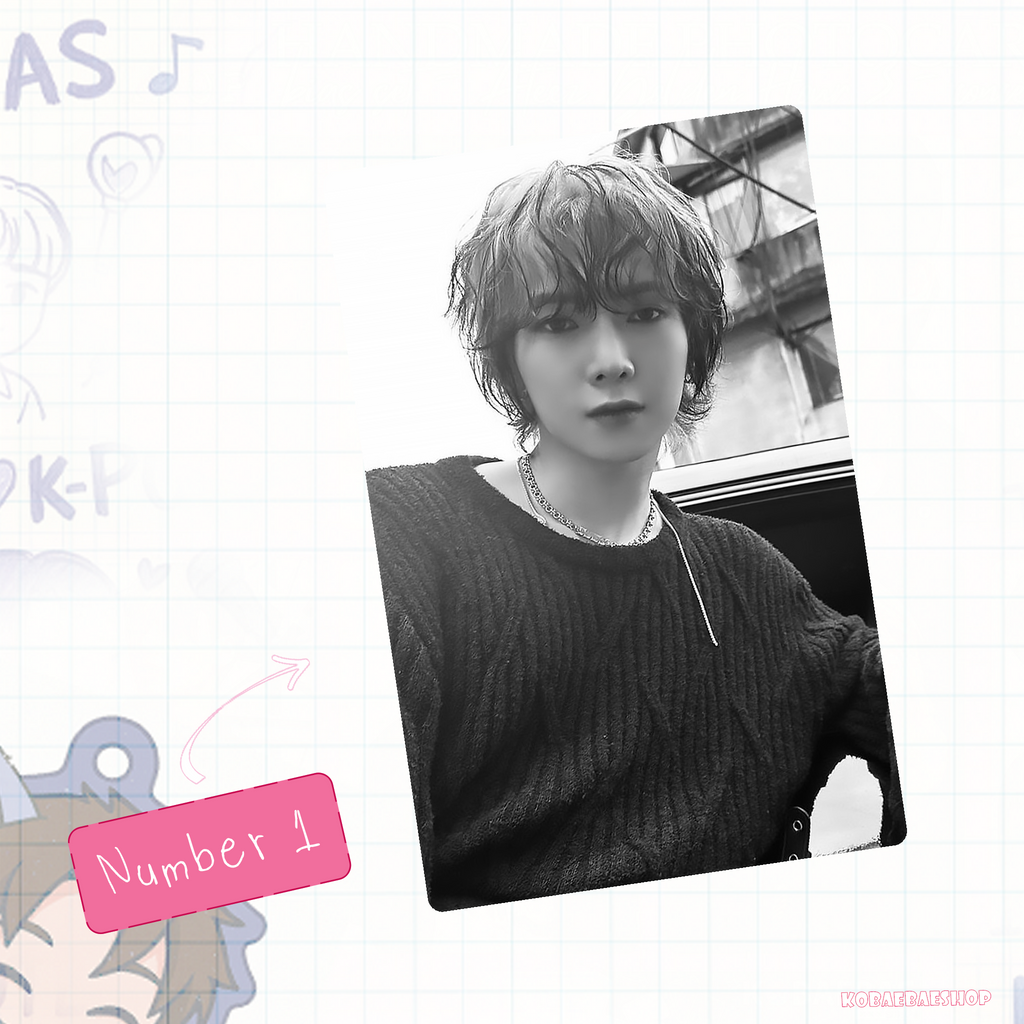 Atz - Yeo handmade photocards kpop inspired - Set 3