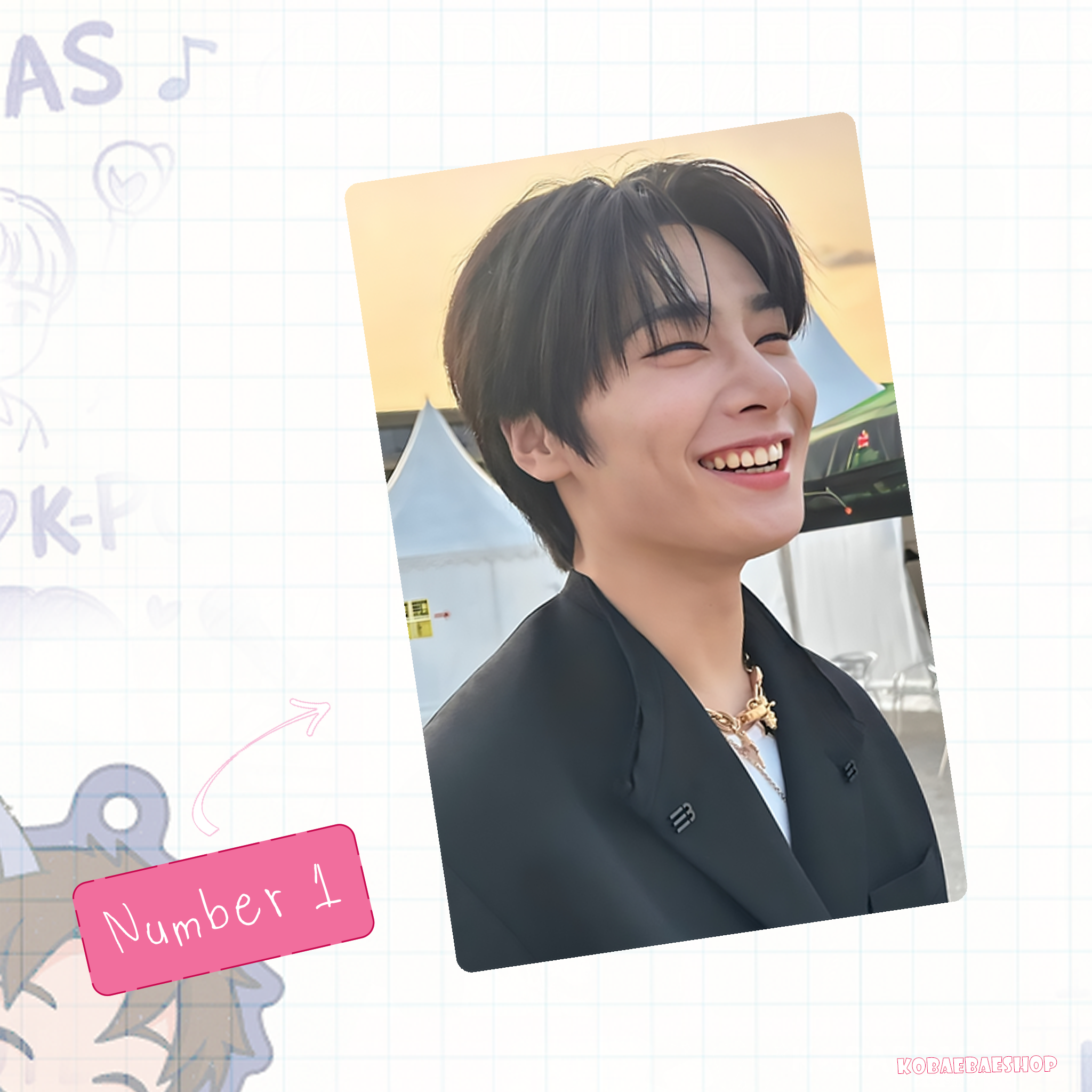 Date with My Bias - Innie Instant-Style Fanmade Photo Print