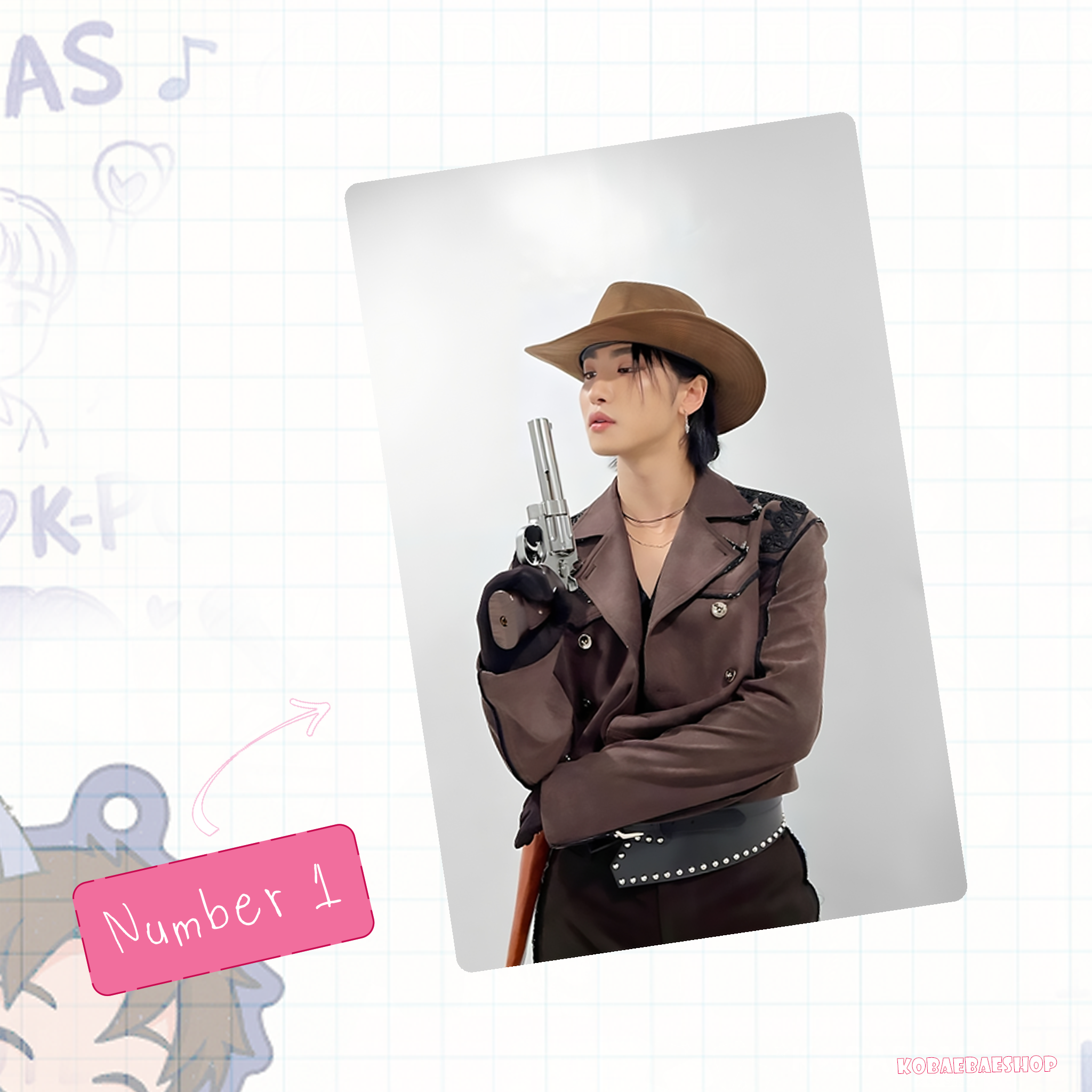 Atz - Hwa handmade photocards kpop inspired - Set 3