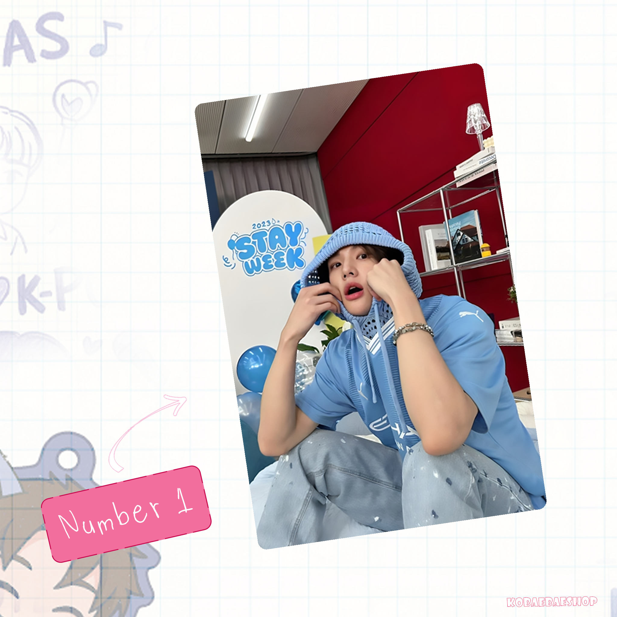 Date with My Bias - Hyune Instant-Style Fanmade Photo Print